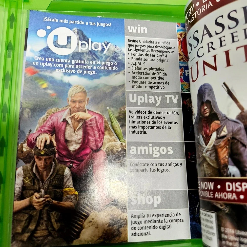 Ubisoft Far Cry 4 Video Game Xbox One OS Green Limited Edition Shooter FPS Kyrat